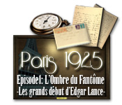 Paris 1925: L'Ombre du Fantôme - Les grands débuts d'Edgar Lance