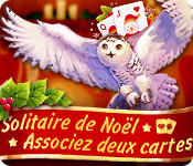 Solitaire de Noël Associez deux cartes